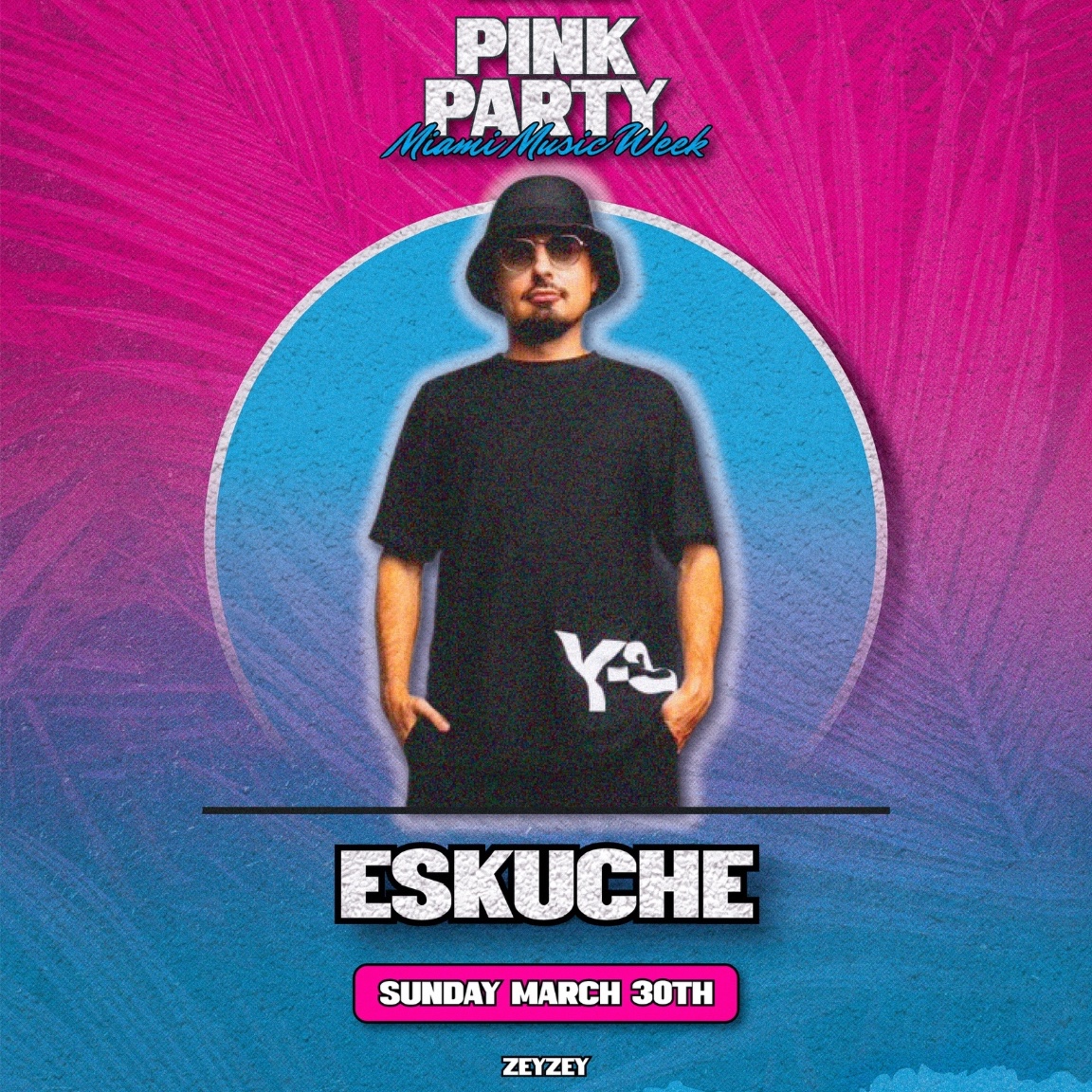 ZeyZey / Pink Records MMW event flyer