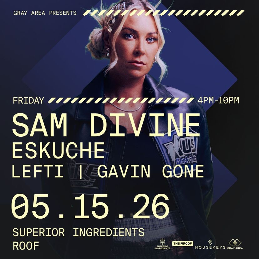 Superior Ingredients / Gray Area event flyer